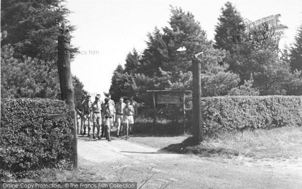 Photo of Kingsdown, Scout Camp, Main Entrance c.1965
