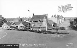 South And Cliff Roads c.1955, Kingsdown