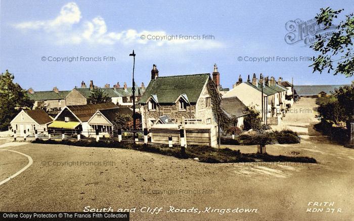 Photo of Kingsdown, South And Cliff Roads c.1955
