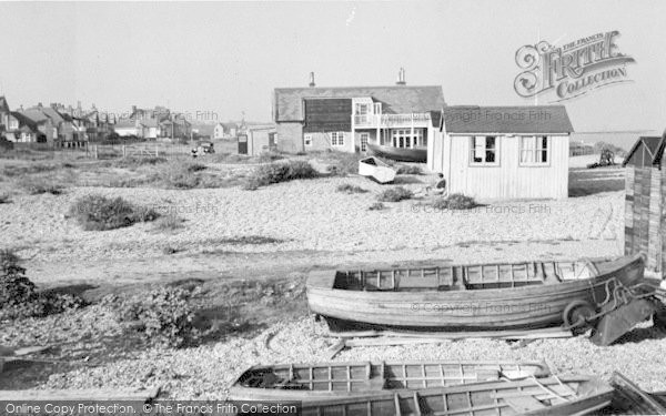 Photo of Kingsdown, The Beach c.1955