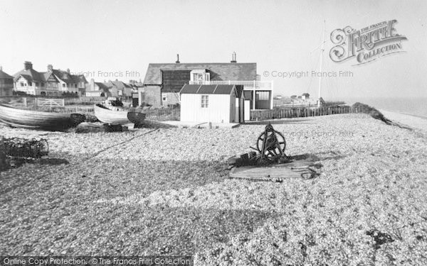 Photo of Kingsdown, The Beach c.1955