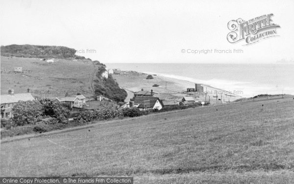 Photo of Kingsdown, The Beach From The Golf Links c.1955