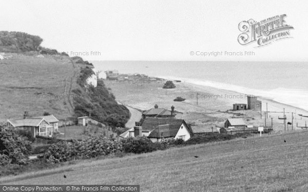 Photo of Kingsdown, The Beach From The Golf Links c.1955