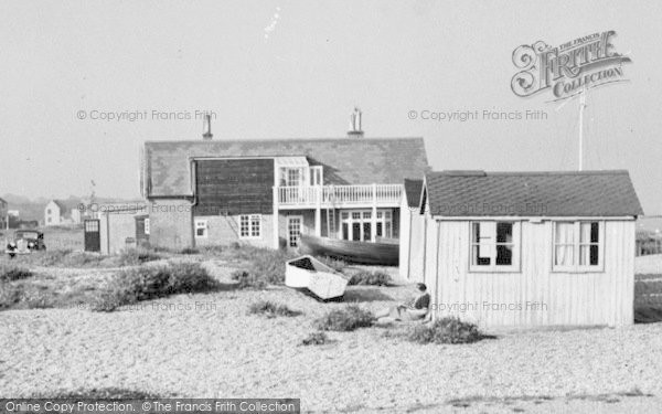 Photo of Kingsdown, The Beach Huts c.1955