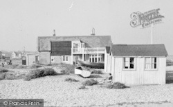 The Beach Huts c.1955, Kingsdown