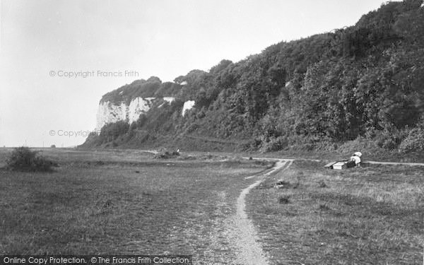 Photo of Kingsdown, The Cliffs 1924