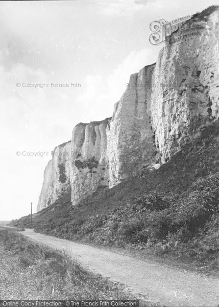 Photo of Kingsdown, The Cliffs 1924