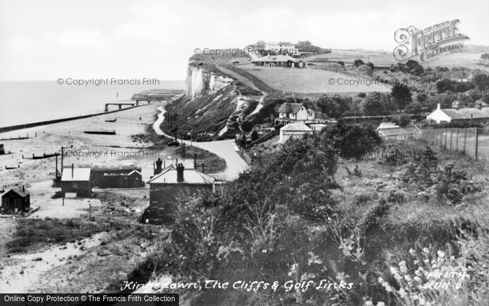 Photo of Kingsdown, The Cliffs And Golf Links c.1955