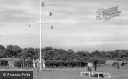 The Scout Camp, Raising The Flag c.1965, Kingsdown