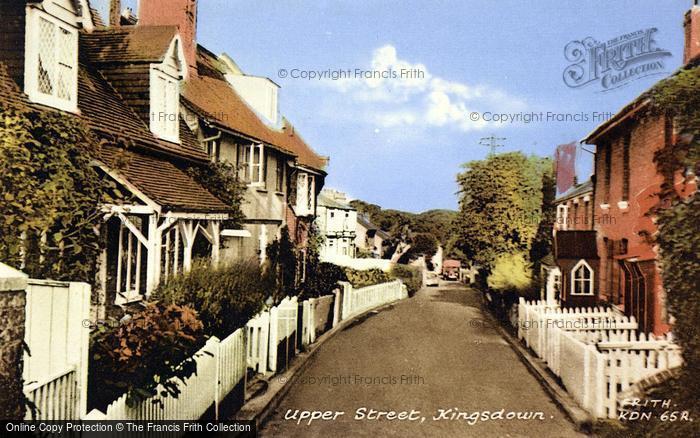 Photo of Kingsdown, Upper Street c.1960