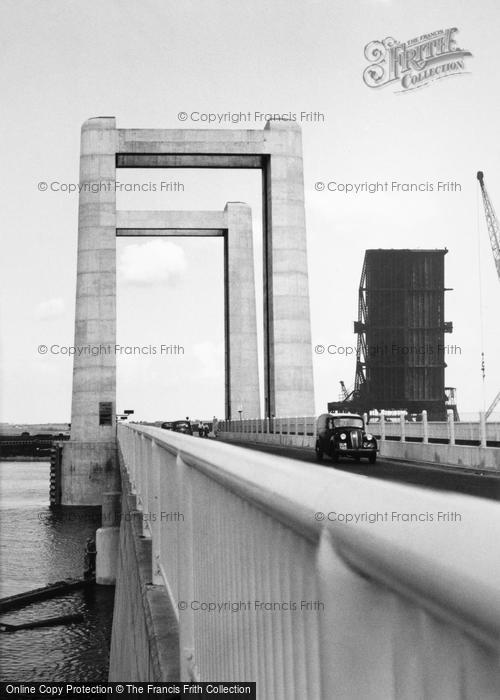 Photo of Kingsferry Bridge, c.1960