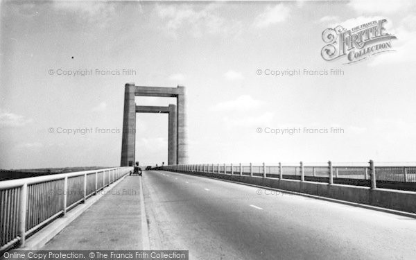 Photo of Kingsferry Bridge, c.1960