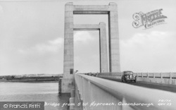 The Lift Bridge From S.W. Approach c.1960, Kingsferry Bridge