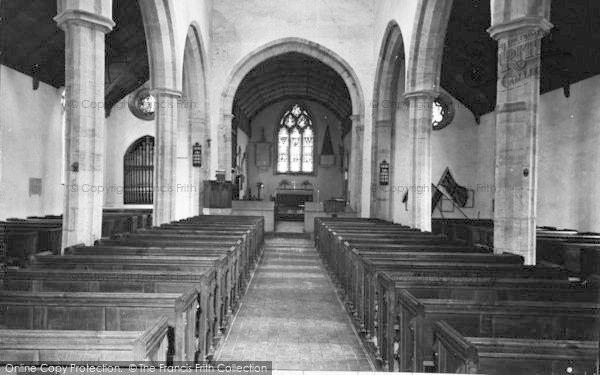 Photo of Kingsland, Church Interior c.1955