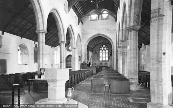 Photo of Kingsland, Church Interior c.1955