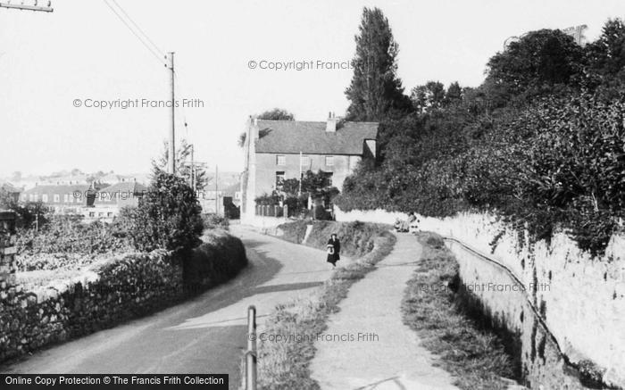 Photo of Kingsteignton, Crossley Moor Road c.1955