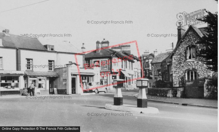 Photo of Kingsteignton, Fore Street c.1955