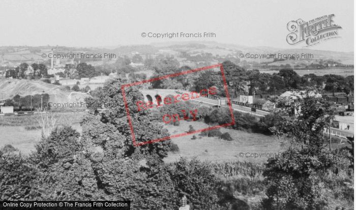 Photo of Kingsteignton, From Newton Abbot c.1955