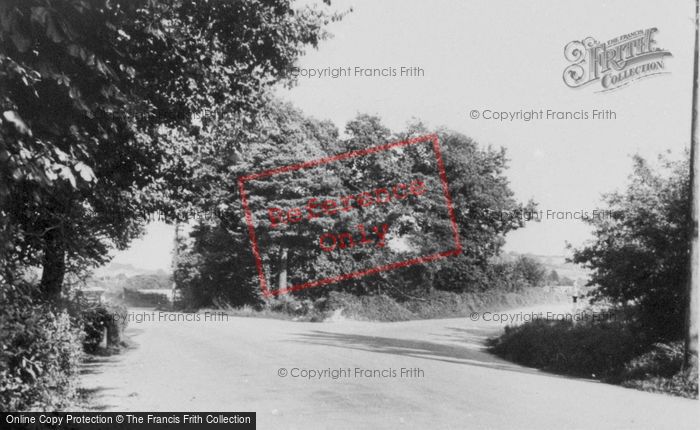 Photo of Kingsteignton, Gallows Cross c.1955
