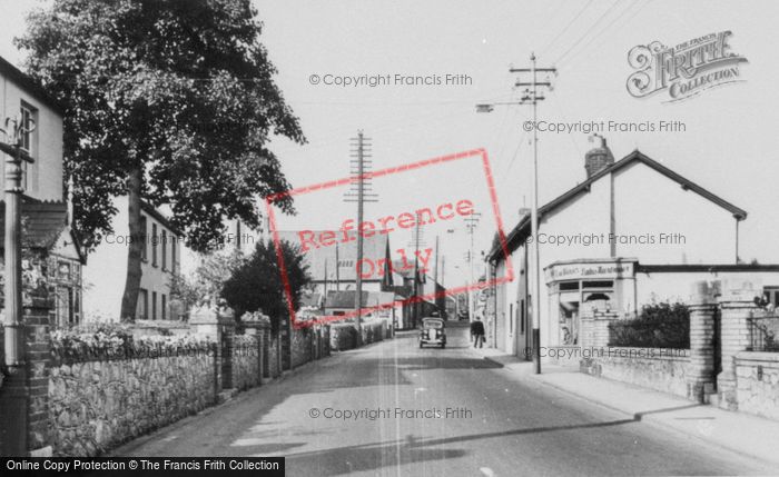 Photo of Kingsteignton, Gestridge Road c.1950