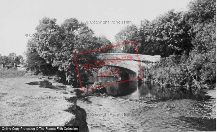 Photo of Kingsteignton, Teign Bridge c.1955