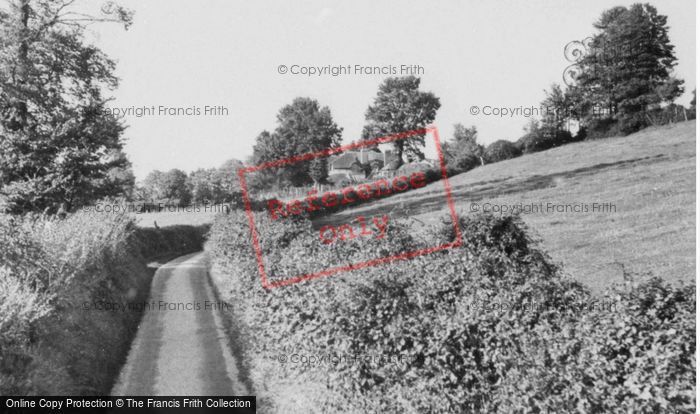 Photo of Kingsteignton, The Lane To The Passage House Inn c.1955