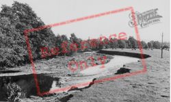The River From Teign Bridge c.1950, Kingsteignton