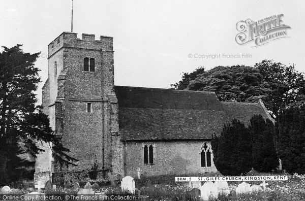 Photo of Kingston, Church Of St Giles c.1955