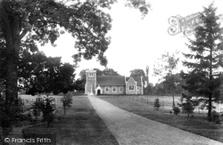 Kingston Lacy, St Stephen's Church 1908, Kingston Lacy House