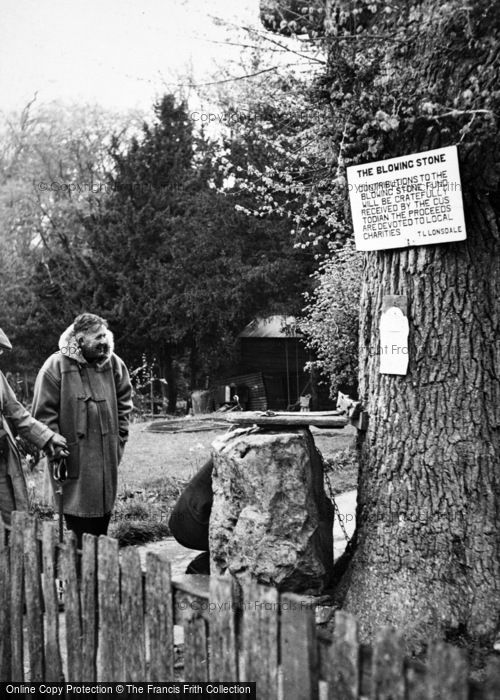 Photo of Kingston Lisle, The Blowing Stone 1950