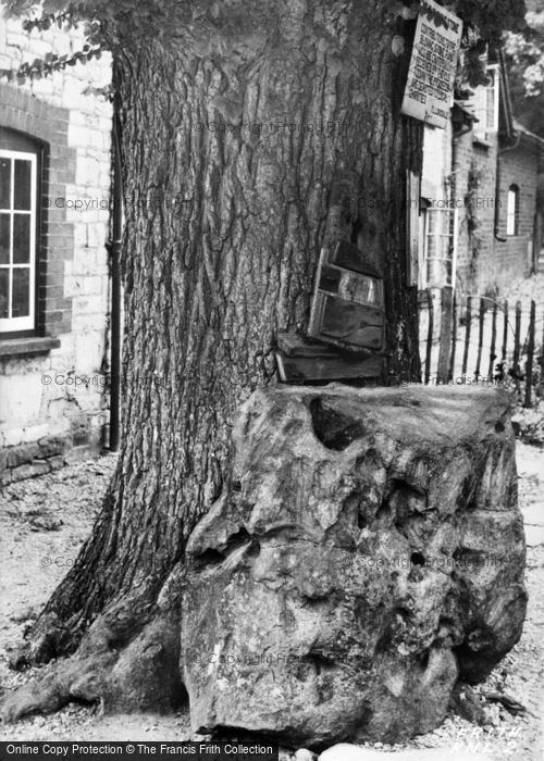 Photo of Kingston Lisle, The Blowing Stone c.1955