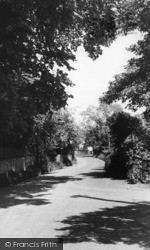 Kingston Near Lewes, The Street c.1960, Kingston Near Lewes