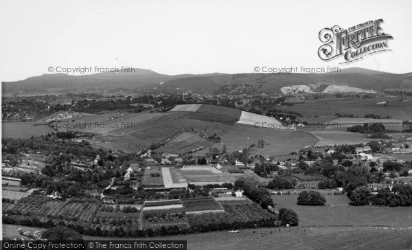 Photo of Kingston Near Lewes, View From The Top Of Kingston Hill c.1960