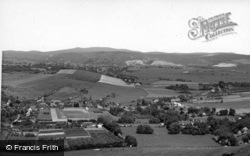 Kingston Near Lewes, View From The Top Of Kingston Hill c.1960, Kingston Near Lewes