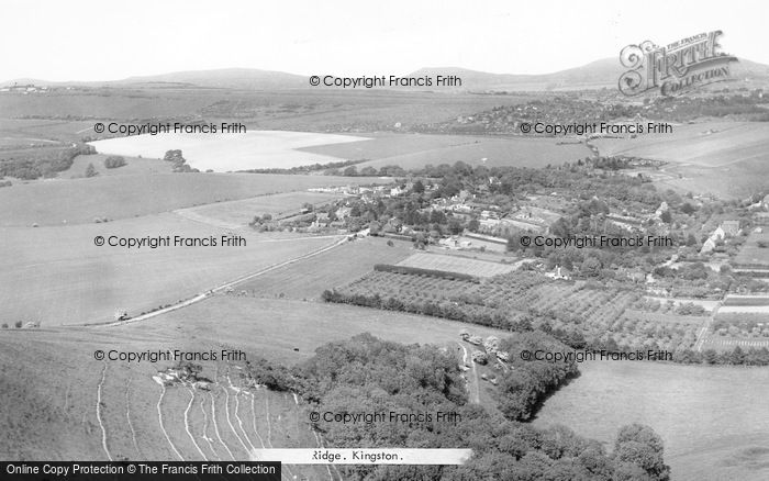 Photo of Kingston Near Lewes, View Of Kingston Ridge c.1960