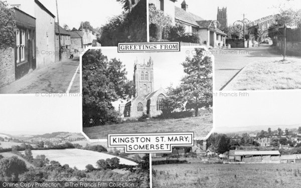 Photo of Kingston St Mary, Composite c.1960