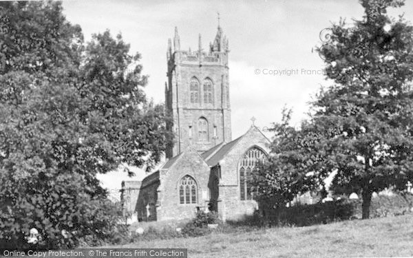 Photo of Kingston St Mary, St Mary's Church c.1955
