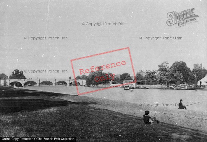Photo of Kingston Upon Thames, Bridge And Sun Hotel 1890