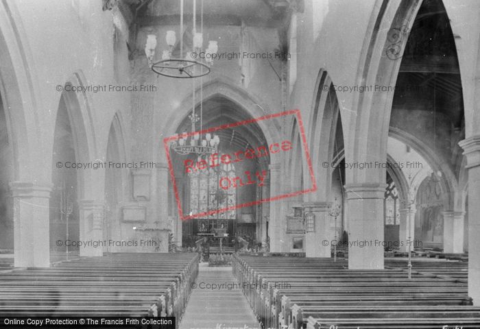 Photo of Kingston Upon Thames, Church Interior 1906