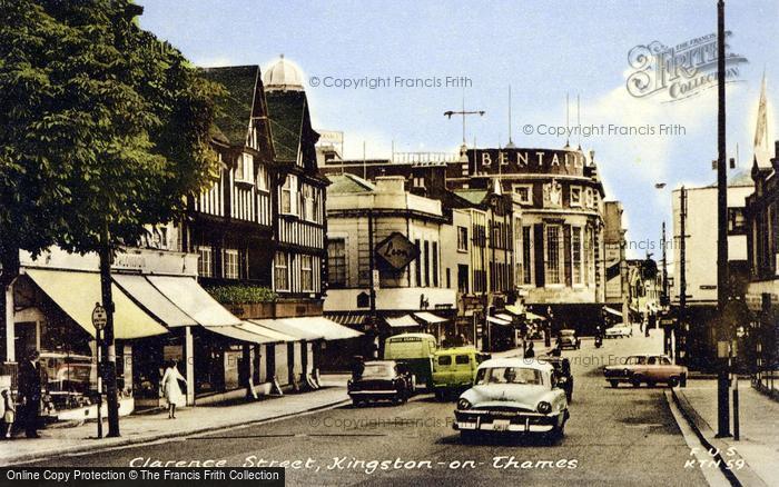 Photo of Kingston Upon Thames, Clarence Street c.1960