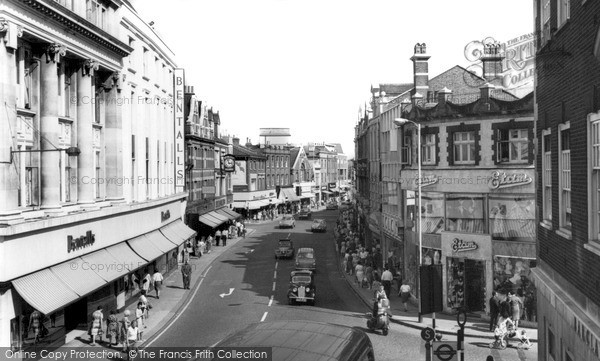 Photo of Kingston Upon Thames, Clarence Street c.1965