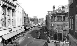 Kingston Upon Thames, Clarence Street c.1965, Kingston Upon Thames