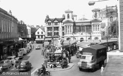 Kingston Upon Thames, Market Place 1961, Kingston Upon Thames