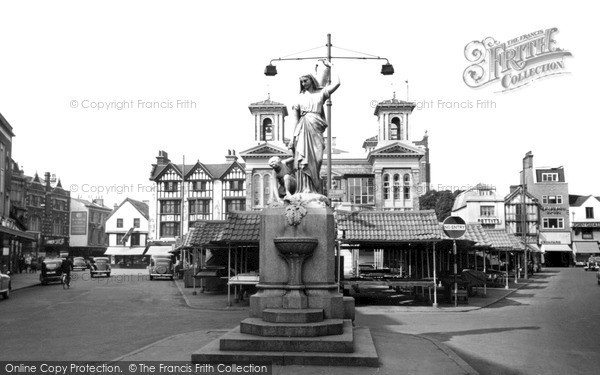 Photo of Kingston Upon Thames, Market Place c.1955