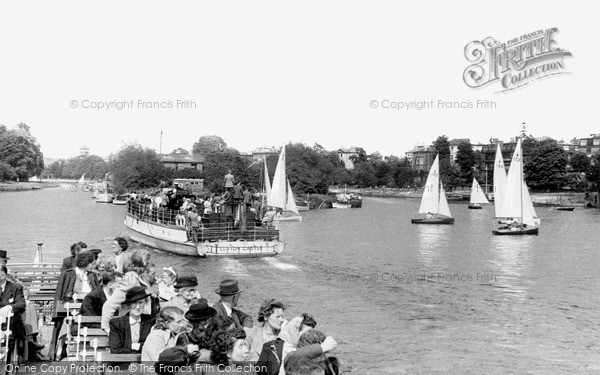 Photo of Kingston Upon Thames, On The River c.1950