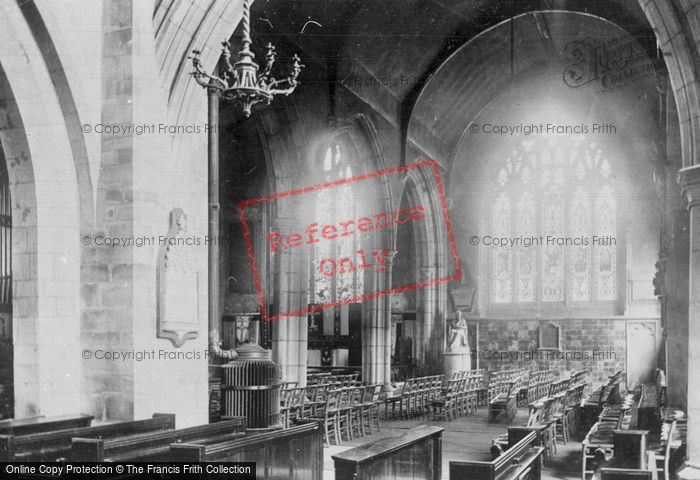 Photo of Kingston Upon Thames, Parish Church, Across Choir 1893