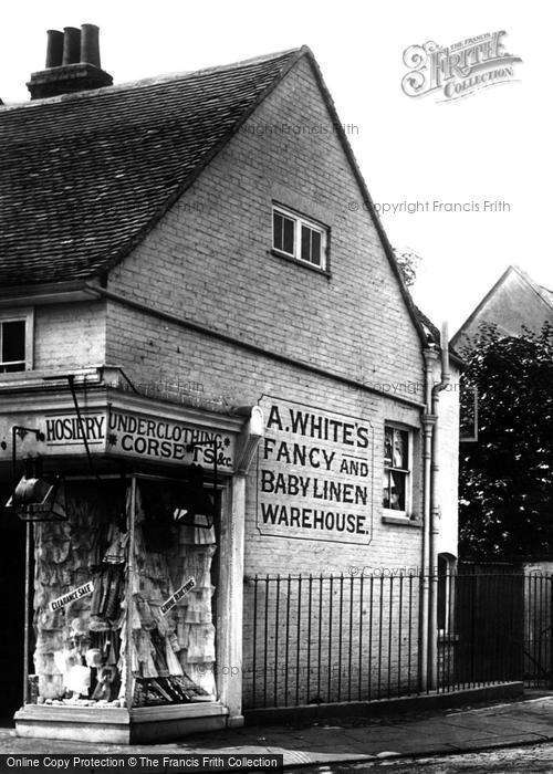 Photo of Kingston Upon Thames, Shop, A.White's 1896