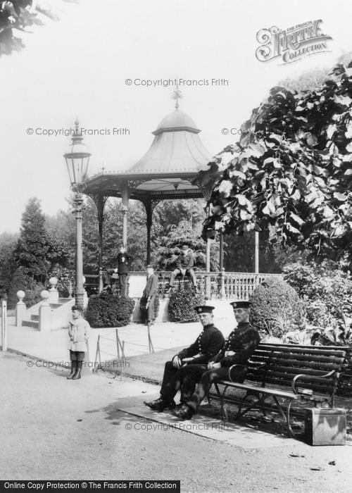 Photo of Kingston Upon Thames, Soldiers In Canbury Gardens 1906