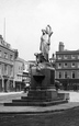 Kingston Upon Thames, Statue In The Market Place 1893, Kingston Upon Thames