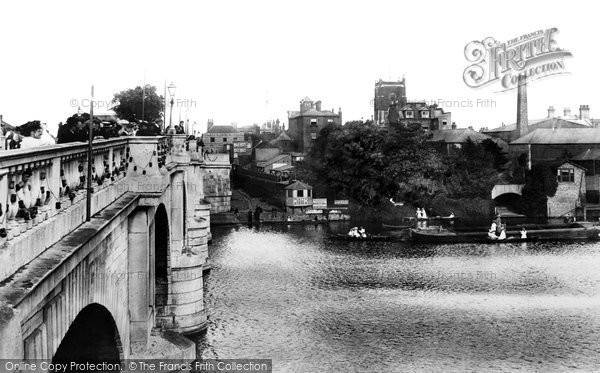 Photo of Kingston Upon Thames, The Bridge 1896